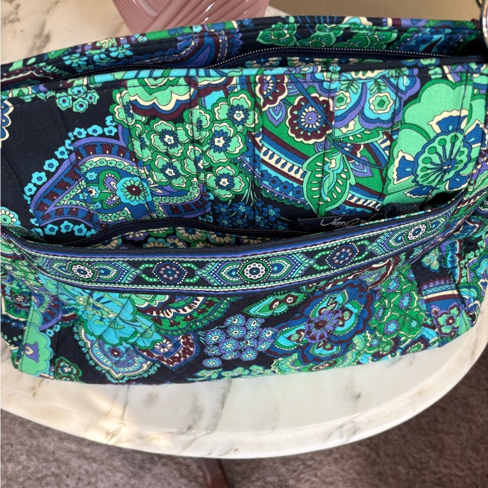 Vera Bradley Stephanie Blue Rhapsody Shoulder Bag - Picture 3 of 9